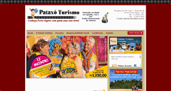 Desktop Screenshot of pataxoturismo.com.br