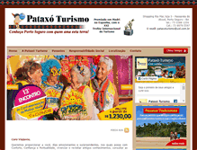 Tablet Screenshot of pataxoturismo.com.br